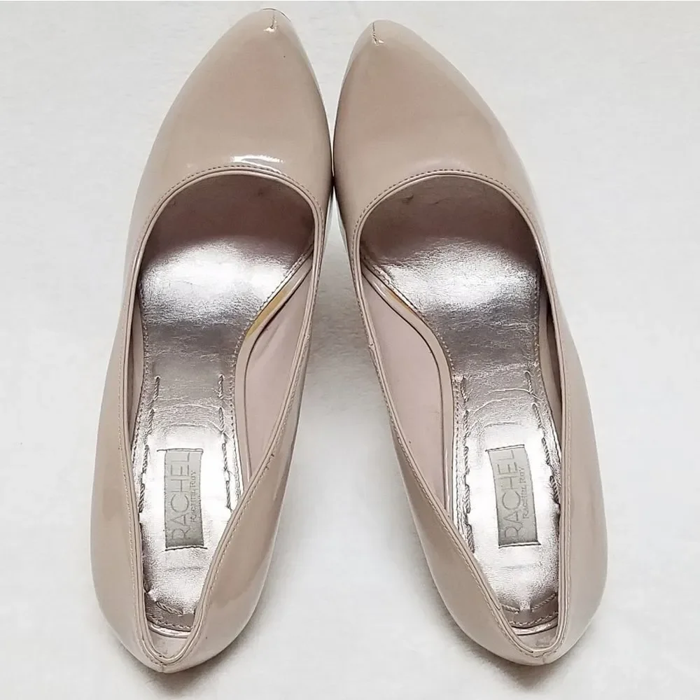 RACHEL Rachel Roy Carmelle Nude Pointy Toe Pumps
